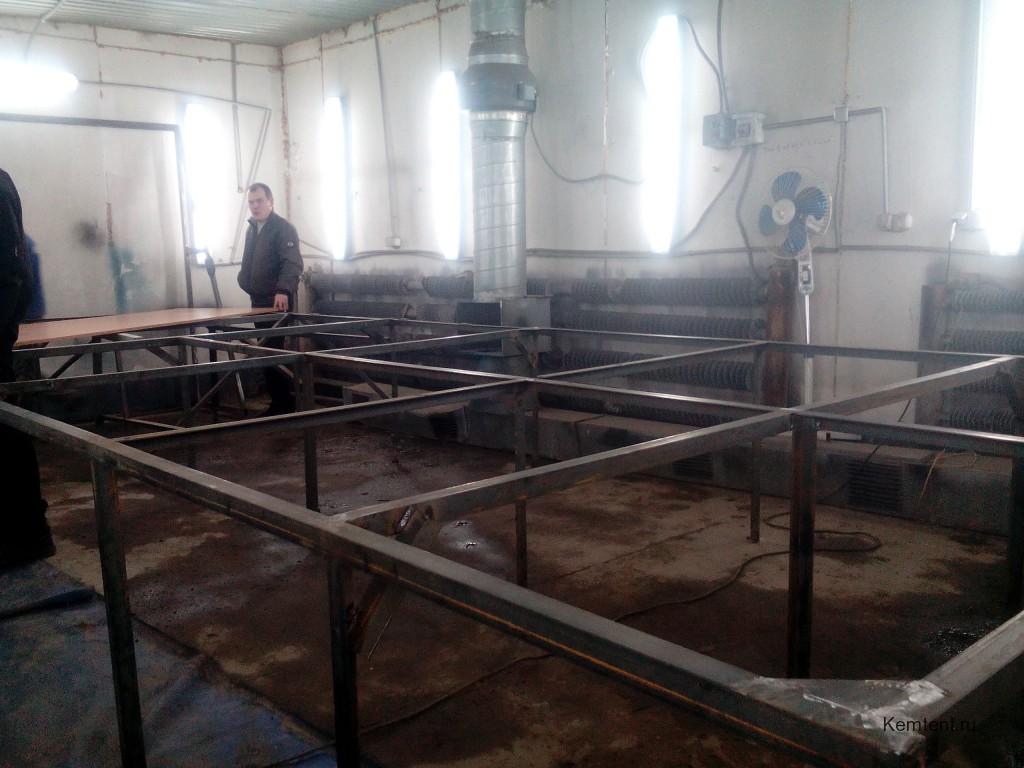 Изготовление каркаса раскроечного стола в Кемерово